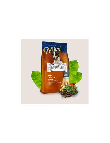 Суха храна за чувствителни кучета Happy Dog Supreme Sensible Nutrition Mini Toscana