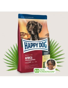 Суха храна за чувствителни кучета Happy Dog Supreme Sensible Nutrition Africa