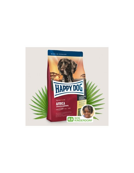 Суха храна за чувствителни кучета Happy Dog Supreme Sensible Nutrition Africa