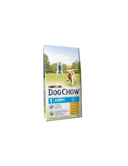 Суха храна за куче Purina Dog Chow Puppy пиле 14кг.