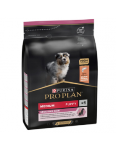 Purina PRO PLAN Dog Medium Opti Start Derma Puppy Sensitive Skin сьомга,