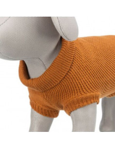 Топъл, комфортен пуловер Trixie CityStyle Berlin в оранжев цвят