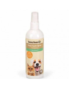 Спрей за почистване на зъби Beeztees Teeth cleaning spray за кучета и котки с флуорид