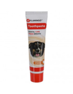 Паста за зъби за кучета Flamingo DAFRA 85гр- с вкус на пиле