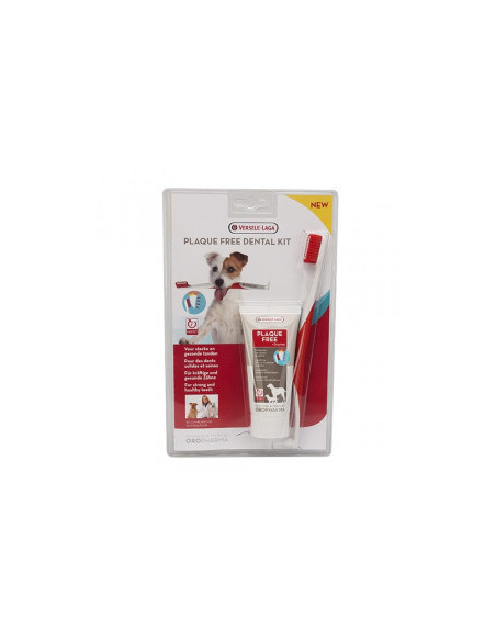 Versele Laga Oropharma Dental Care Kit комплект четка и паста за зъби за куче
