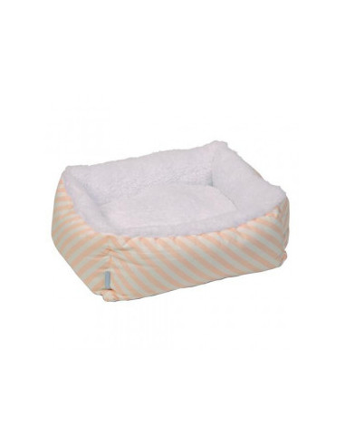 Меко кучешко легло Beeztees puppy rest bed nappy pink в roзов цвят