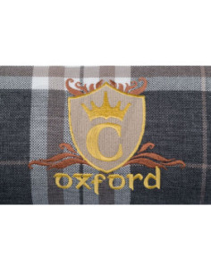 Стилно кучешко легло изработено от еко кожа и памук CAZO Oxford