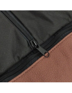 Луксозно кучешко легло CAZO Bed Harmony Turquoise с дамаска от еко кожа в розов цвят