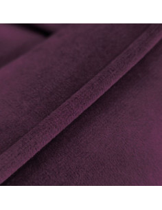 Луксозно, меко кучешко легло от велур Cazo Soft Bed Milan purple в лилав цвят