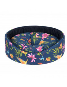 Меко, памучно легло CAZO Foam bed Cotton Flower с цветен принт