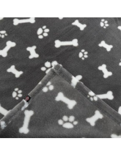 Меко одеяло за кучета Trixie Kenny blanket 100x75 см. сив цвят