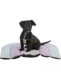 Мек, велурен матрак Trixie Junior Patchwork Lying mat във формата на дъга, подходящ за малки кученца