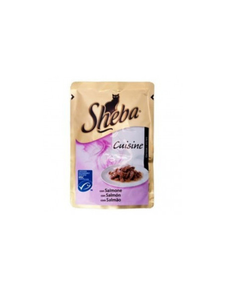 Пауч за котки Sheba Salmon сьомга в сос