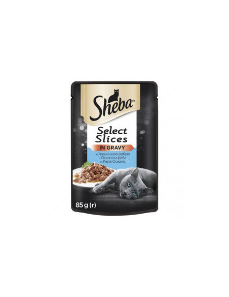 Пауч за котки Sheba Риба тон в сос