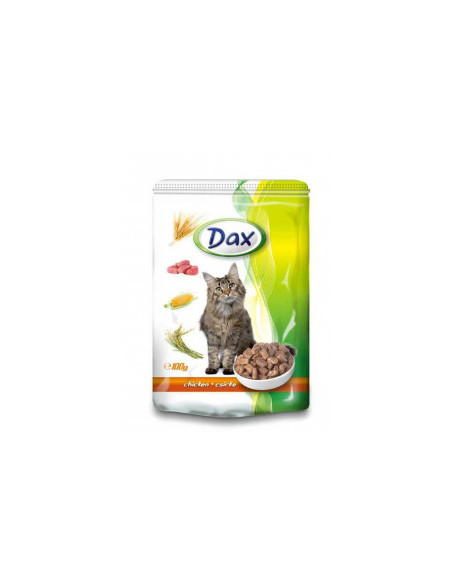 Dax пауч за котка с пилешко месо в сос 100гр.