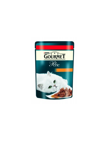 Печено месо в сос пауч за котки PURINA GOURMET PERLE Говеждо 85гр.