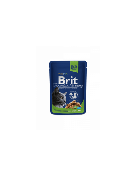 Пауч за котка Sterilized Brit Premium Cat pouch 100гр.