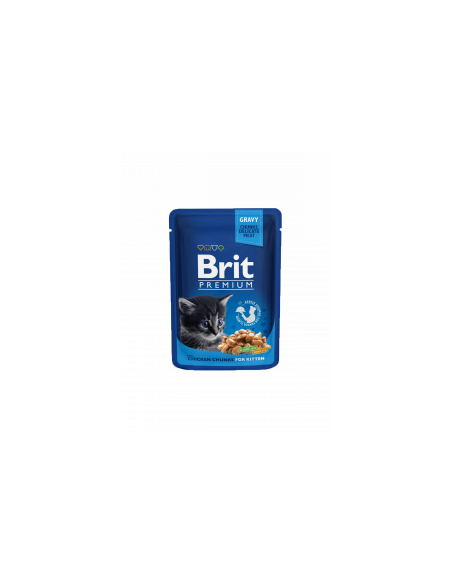 Пауч за котка Kitten Brit Premium Cat pouch 100гр.