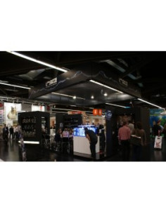 LED осветление за аквариум SICCE 170W 650x366x40мм. 588 бели и 42 сини