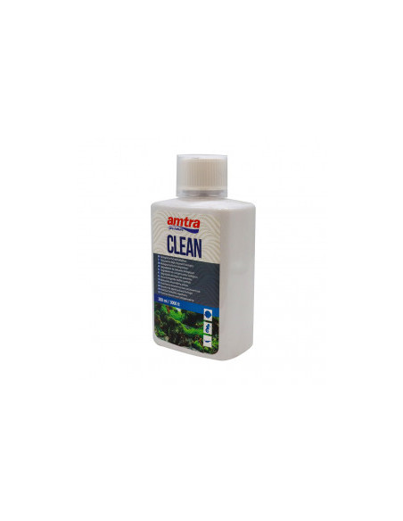 Естествен пречиствател на вода за аквариуми AMTRA CLEAN 150 ml намалява смяната на водата