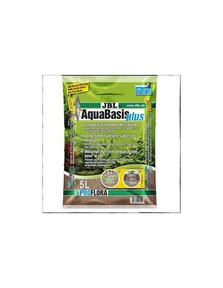 Пълноценен хранителен субстрат за основа на аквариума JBL AQUABASIS PLUS 5л.
