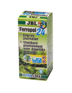 Тор за акватиумни растения за ежедневна употреба JBL FERROPOL 24 50мл.