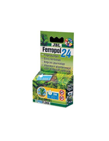 Тор за акватиумни растения за ежедневна употреба JBL FERROPOL 24 10мл.