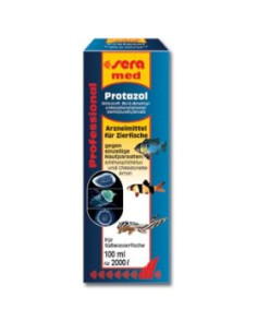 Препарат против паразити за водата в аквариум SERA MED PROFESSIONAL PROTAZOL 100мл.