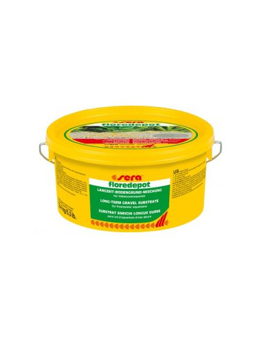 Субстрат при първоначално засаждане на растения в аквариум SERA FLOREDEPOT 2,4кг.