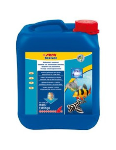 Препарат за незабавна защита при силно замърсяване на аквариум SERA TOXIVEC 100мл.