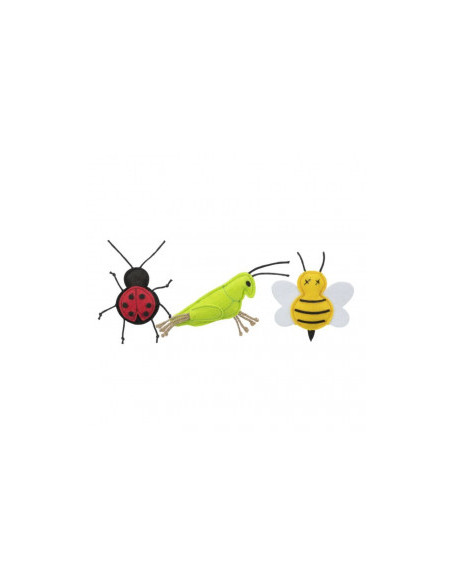 Котешка играчка Trixie Insects насекомо с добавена Котешка трева