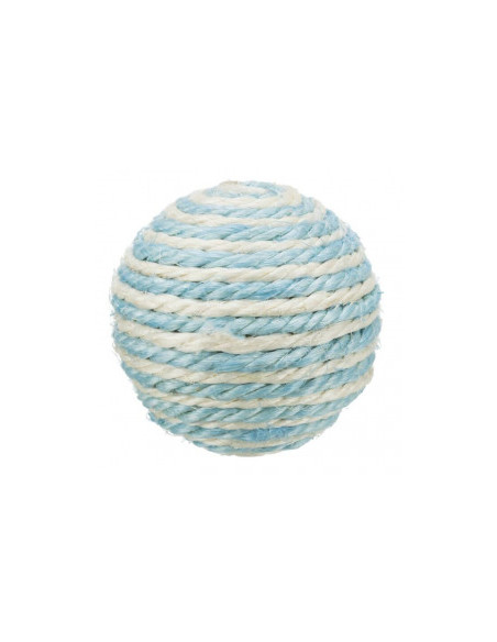 Котешка играчка Trixie Ball сизалено топче с дрънкащ звук