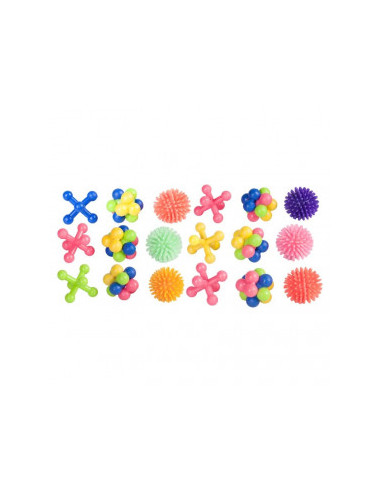 Котешка играчка Flamingo RUBBER CAT TOY 3 гумени топчета