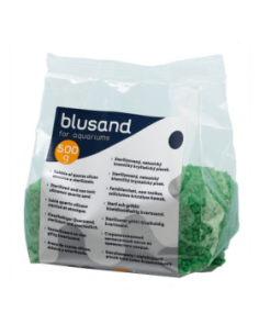 Цветен пясък за аквариум BLUSAND GREEN 500гр.