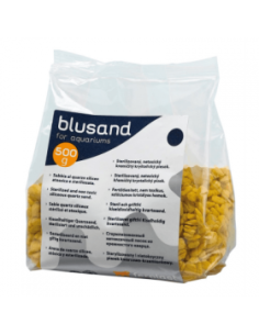 Цветен пясък за аквариум BLUSAND YELLOW 500гр.