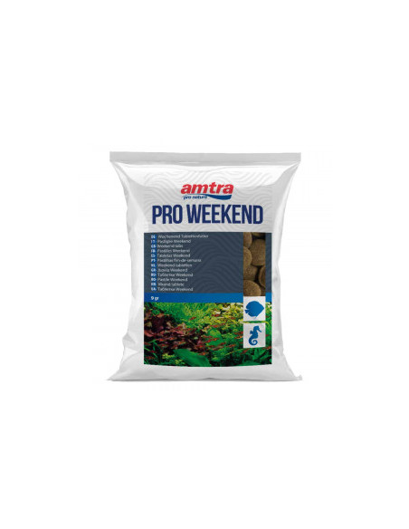 Храна в потъващи таблетки AMTRA PRO WEEKENDS с бавно освобождаване за хранене на риби по време на кратки периоди на отсъствие