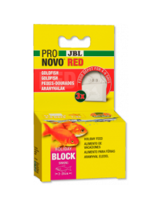 JBL Holiday Red разтворими блокчета храна за златни рибки 3х20гр.