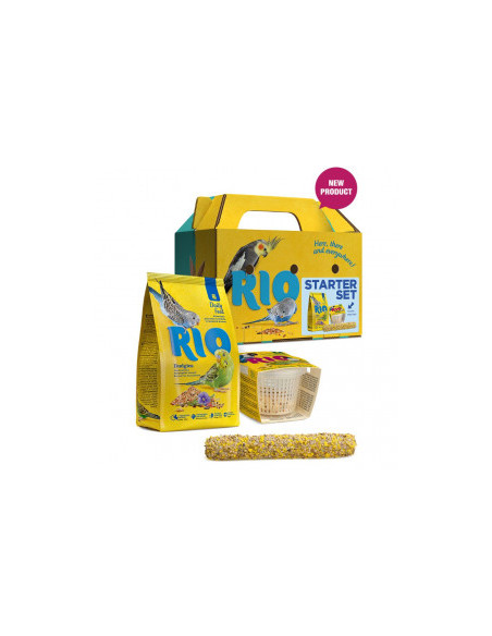 Стартов комплект Rio Starter set за нови собственици на малки и вълнисти папагали