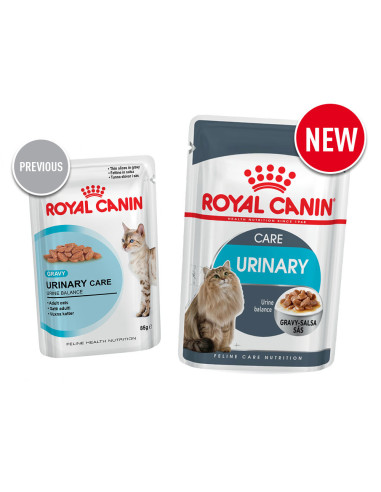 Пауч Royal Canin Urinary Care - малки късчета месо в сос Грейви за профилактика на пикочните пътища
