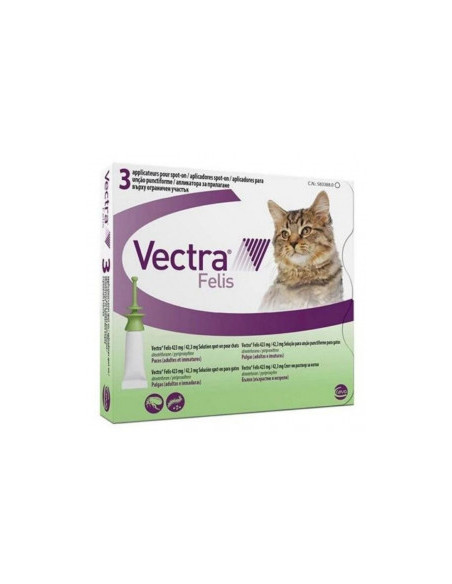 Ceva Vectra Felis - спот-он форма против бълхи за котки над 7 седмици