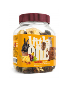 Лакомство за гризaчи Record Little ONE с банан, ананас и стафиди