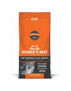 Естествена котешка тоалетна от пълнозърнеста царевица WORLDS BEST CAT LITTER Low Tracking - Dust Control Multiple Cat без доб