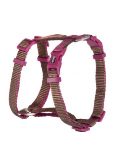 Camon Spa нагръдник за кучета в кафяво и циклама