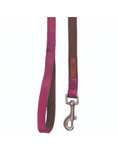 Двуцветен, текстилен повод за кучета Camon