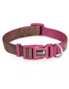 Двуцветен, текстилен нашийник за кучета Camon