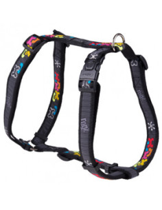 Rogz MULTI BONE MEDIUM - нагръдник 28-46см / 32-52см