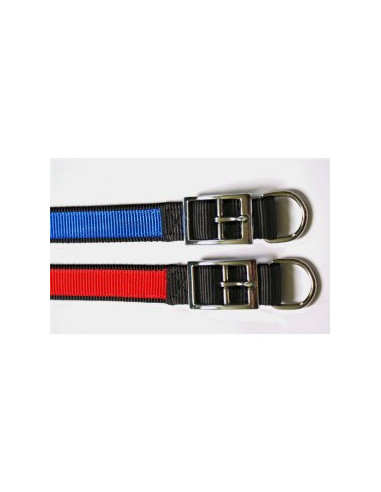 Нашийник за куче Miazoo 2,5х70см. черно и червено