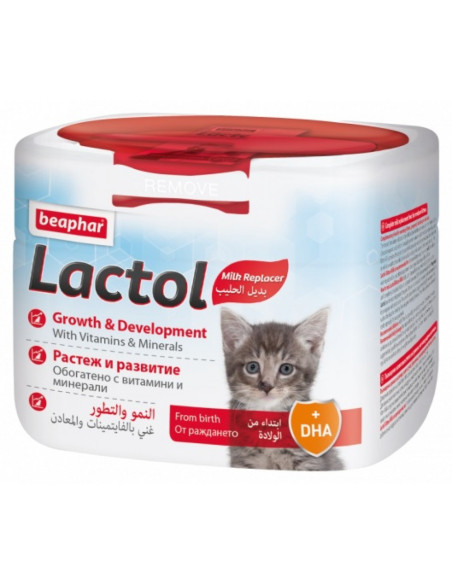 Beaphar Lactol - сухо мляко за котета 500гр, (3бр/кашон)