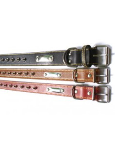 Нашийник за куче Корсар 4х70см. натурален