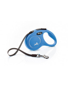 Повод за куче FLEXI CLASSIC S син